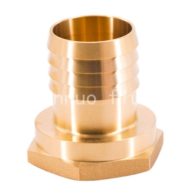 pneumatic brass male thread reducing straight adapter connector air hose barbed tail pipe fitting high quality