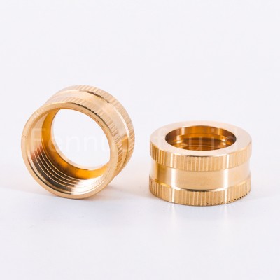 Forged Brass Knurled Inserts PPR Fittings Plastic Injection Molding