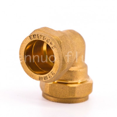 12mm Copper Pipe Double Elbow Compression Copper Tube Fittings for Water